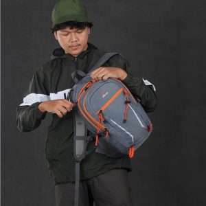 Backpack Pria Outvin Abu-Abu
