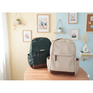 Tas Ransel Backpack Wanita Waterproof Bahan Nilon Simple Premium