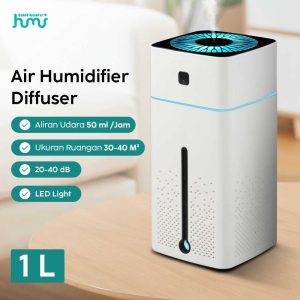 HUMI Air Humidifier Ultrasonic Aroma Diffuser RGB 1L - KS-600