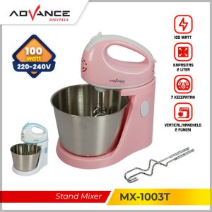 Stand Mixer MX1003T / MX-1003T Terdapat 7 Kecepatan - 2in1
