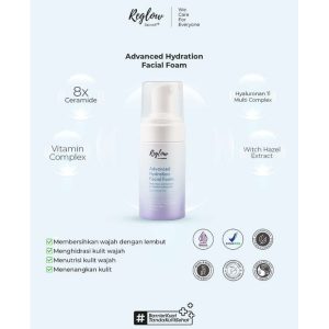 Reglow skincare - advanced hydrating facial foam