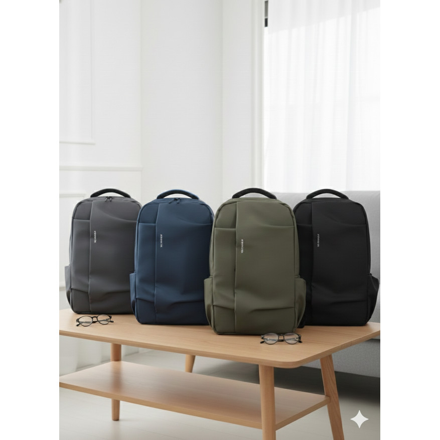 Tas Ransel Backpack Pria POWER Waterproof Tas Laptop Laki-Laki - Image 3